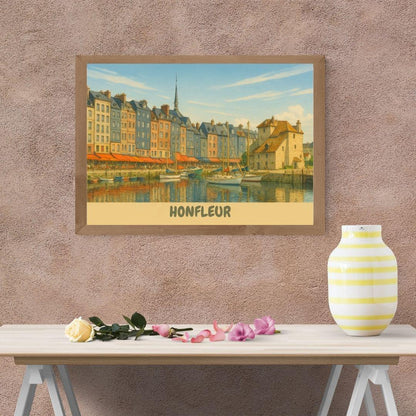 Affiche Honfleur – Mieux qu’une carte postale
