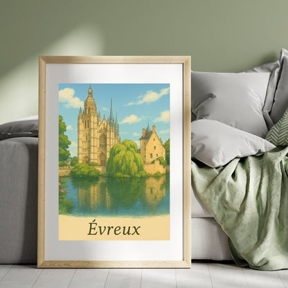 Affiche Évreux – Reflets de caractère