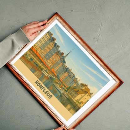 Affiche Honfleur – Mieux qu’une carte postale